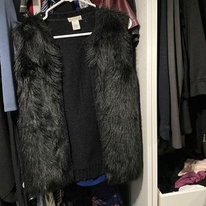 Furry vest